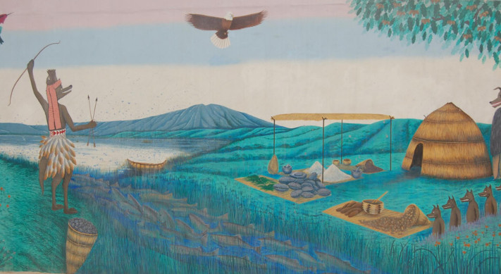 Ohlone mural creation story